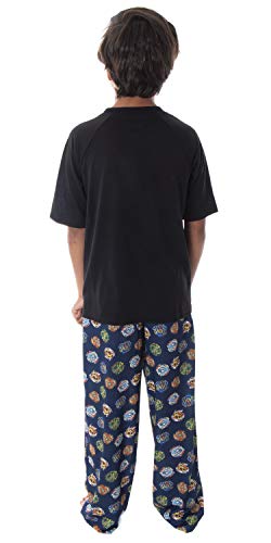 INTIMO Beyblade Burst Boys' Wizard and Spinner Tops 2 Piece Pant/Raglan Pajama Set4