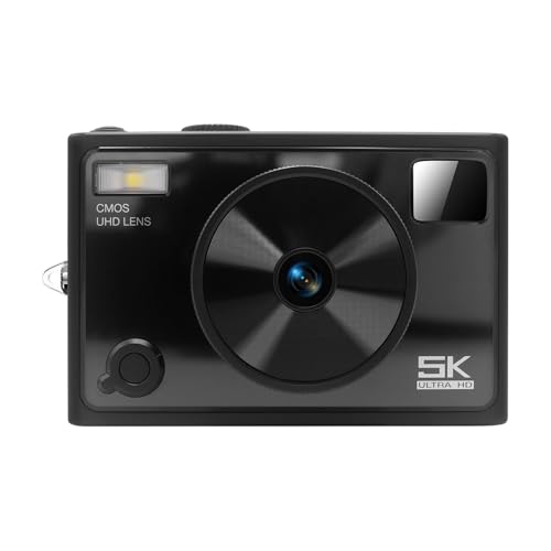 Appareil photo numérique 5K compact de voyage de taille réduite