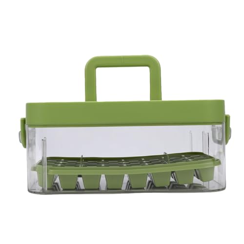 Bandeja para cubos de hielo de silicona 24 celdas con tapa miniatura 4