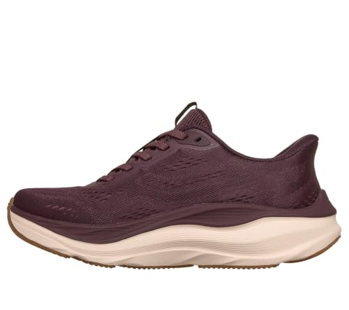 Image of Skechers Womens Max Run Hands Free Slip-ins | Hands Free Slip-Ins, Max Cushioning, Air-Cooled Goga Mat Insole, Ultra Light Midsole, Goodyear Rubber, Machine Washable