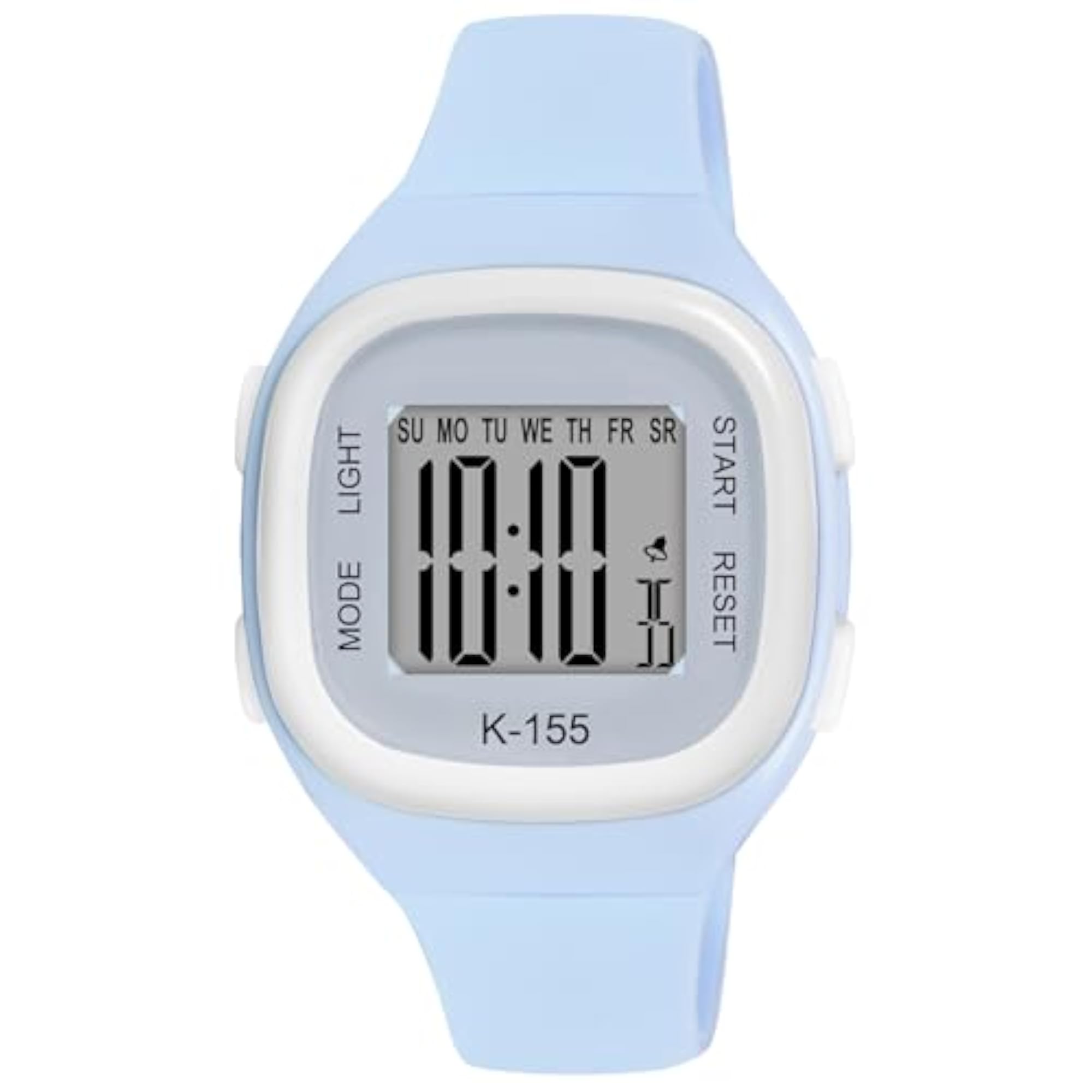 Unisex Digital Sports Watch, LCD Display