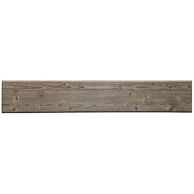 Foam Wood Ceiling Planks 39 in x 6 in Warm Gray 96 Pack (156 sq.ft / case)