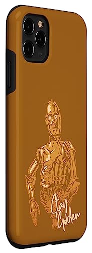 Coque iPhone 11 Pro Max Star Wars C-3PO cadeau idéal fans - 3
