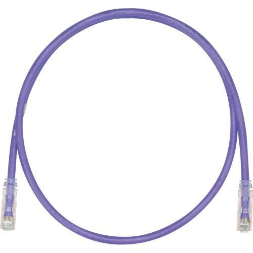 Patch Cord Panduit Cat 6 UTP 7 ft Violeta miniatura 1