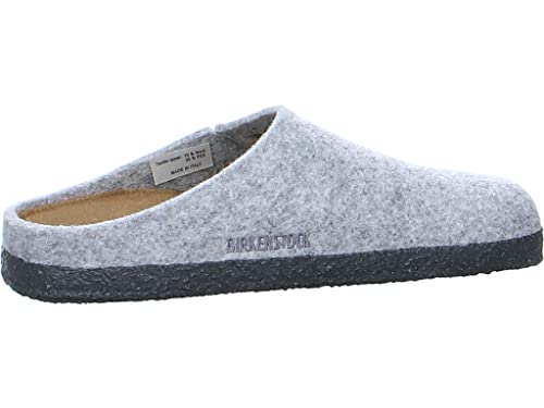 Birkenstock Herren Zermatt Light Gray, Wool Felt FLIP Flops, grau, 46 EU