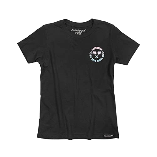 FASTHOUSE Girl's Breezy Short Sleeve Tee, Black2