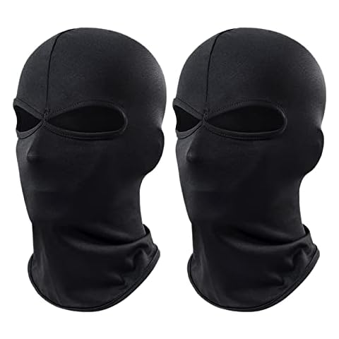MIVAIUN 2 Hole Balaclava - Lightweight Full Face Mask Cover
