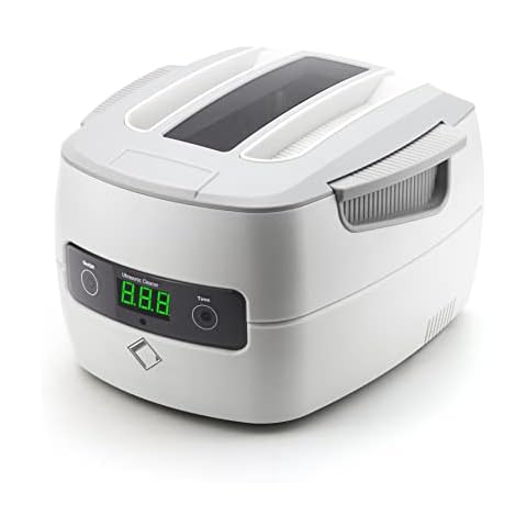 LifeBasis 1.4L Ultrasonic Cleaner, Digital Ultrasonic Cleaner Machine with Stainless Steel Tank for Houshold Scientifc Lab Jewellery Store Medical and Dental Labs Car Parts Stores Cover