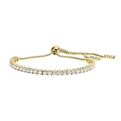 18K Yellow Gold Plated Silver