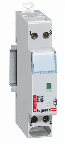 Preisvergleich Produktbild Legrand LEG92761 Überspannungsschutz komplette Reihe analog Telefon geschützt, Monoblock, 1p