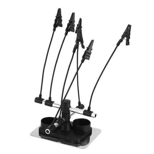 Haofy Clips de Support D'aérographe Professionnels, Outils de Peinture de Modèle de Haute qualité pour le Fonctionnement du Pistolet de Pulvérisation