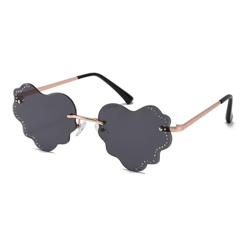 Lunettes de soleil coeur rose MUTYNE pour vos festivals et tenues de fête