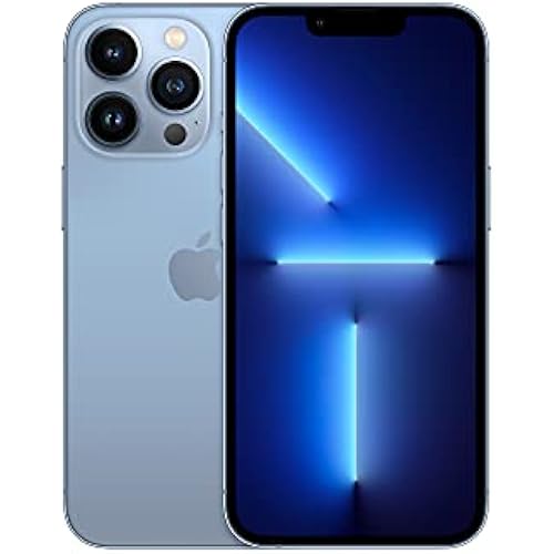 Apple iPhone 13 Pro, 256GB, Sierra Blue - Unlocked (Renewed)