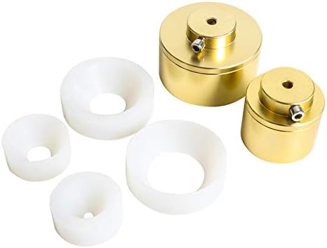 ZONEPACK 10-50mm Cap Cover Rubber Metal Head Chuck for Manual Electric Bottle Capping Machine Handheld Cap Sealer (10-50mm Cap Cover)