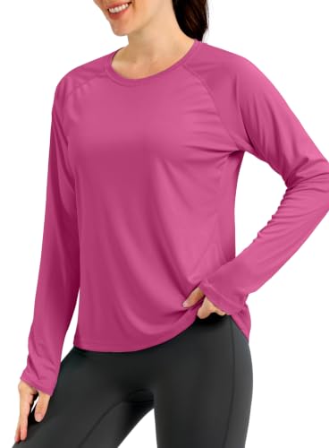 Image of UPF 50+ Sun Shirt for Women Long Sleeve Quick Dry UV Protection Hiking Top