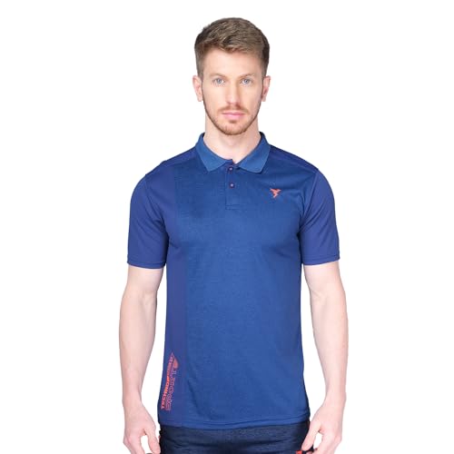 Image of TECHNOSPORT Men's Slim Fit Active T-Shirt - (MTP537 P) Pack of 1