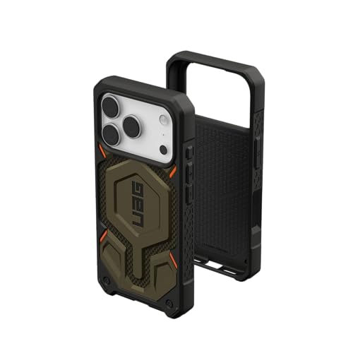Image of Urban Armor Gear UAG Pathfinder Magnetic Compatible, Rugged Shockproof Anti-Slip Military Grade Protective Case /Cover Designed for iPhone 17 Pro (2025) - Cloud Blue