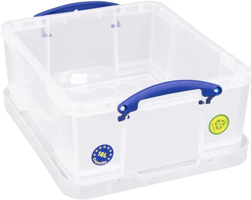 Really Useful Box 18 Litre Clear Pack of 3 - 2
