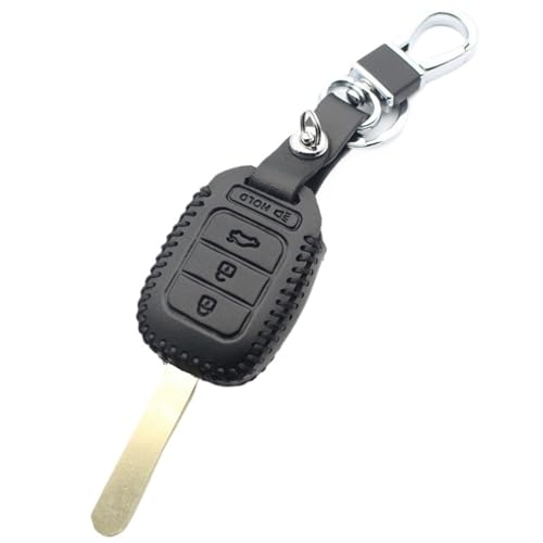 Funda de llave para Honda Civic y Accord carcasa de mando con 4 botones