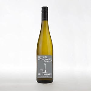 Weissburgunder Künstler-Etikett „Leuchtturm Norderney“