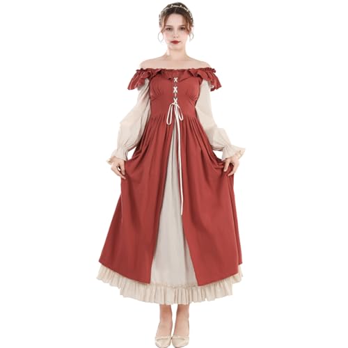Robe de Renaissance pour femme et costume victorien rétro chic