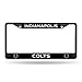Rico Industries NFL Indianapolis Colts Standard Chrome License Plate Frame