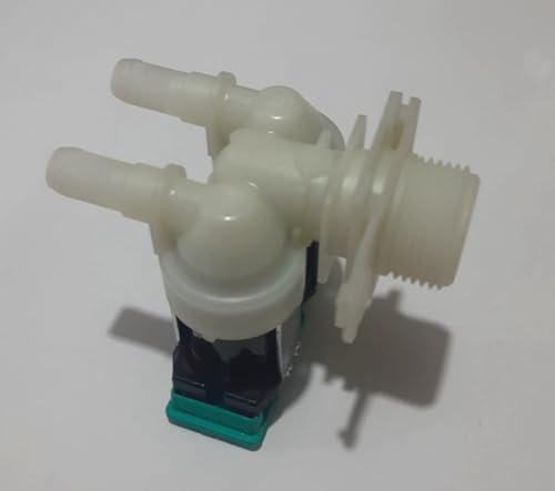 Image of PARDZWORLD 2 Way Water Inlet Feed Valve Suitable for Siemens /Bosch Washing Machines, Replacement Code: 80010-68174, Multicolor