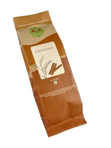 Image of Made in NAGALAND | SUNGO Organic Green Tea | Refreshing and invigorating brew with a delicate flavour 100g (Cinnagreen)