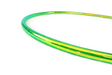 The Spinsterz Color Changing Polypro Hula Hoop for Dance and Fitness (Margarita, 32" x 5/8" OD (Intermediate - Advanced))