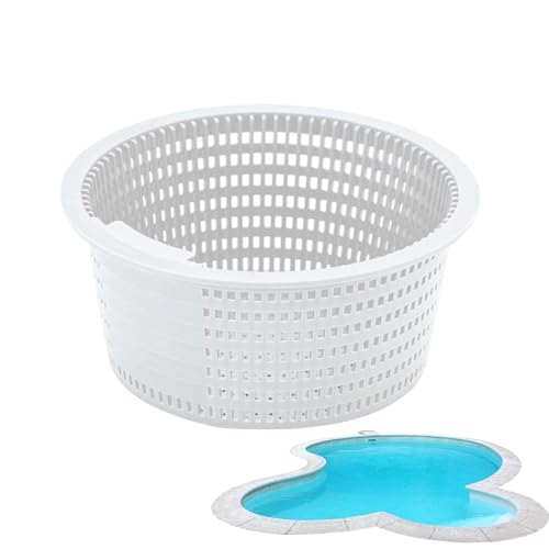 Generisch Cesta de skimmer para piscina empotrada, cesta de skimmer | cesta de filtro de piscina para filtrar | Sistema de filtro de piscina, cesta de skimmer de repuesto para piscinas empotradas