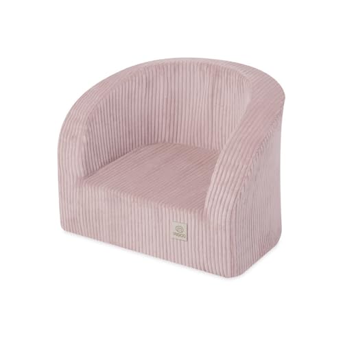 MISIOO Fauteuil pour Enfant à partir de 1 an, en Corduroy, de qualité supérieure, Stable et Doux, rembourré, Ergonomique, 40 x 53 x 36 cm, Fauteuil pour...