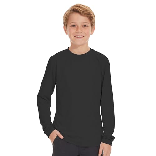 Image of American Trends Rash Guard Girls Swim Shirt Long Sleeve UPF 50+ 5-16T | UV Protection Girls Sun Shirt Lightweight Quick Dry for Kids Teens