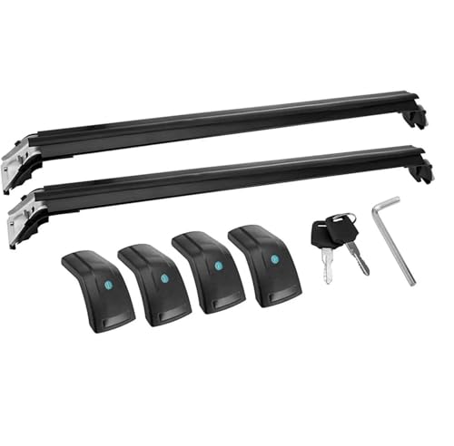 Barres de toit transversales pour Chevy Trax 2023 2024 verrouillables