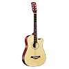 MLOPPTE Gitaar, 38 ”Klassieke Akoestische Gitaar 38 “6 Snaren Akoestische Gitaar Houten Gitaar voor Studenten Beginners FolkGitaarHout