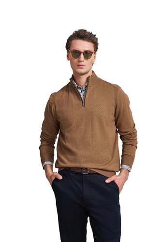 Bugatti 7500-65520b troyer marron le pull col camionneur contre le froid en taille L