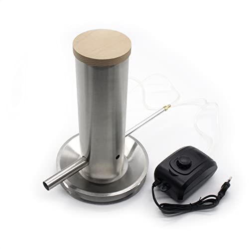 ZooPaul Wildkinger Premium Edelstahl Kaltraucherzeuger Smoker Raucherzeuger Kaltrauchgenerator Räuchern BBQ