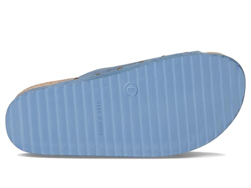 Steve Madden Women's Kali Wedge Sandal, Blue Multi Jelly, 10