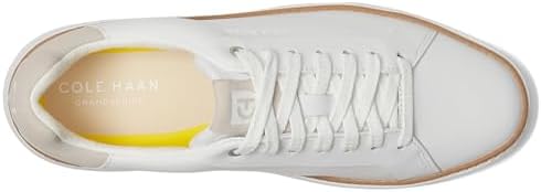 Cole Haan Women's Grandpro TopSpin Sneaker White/Dove 7 B - Medium - 3