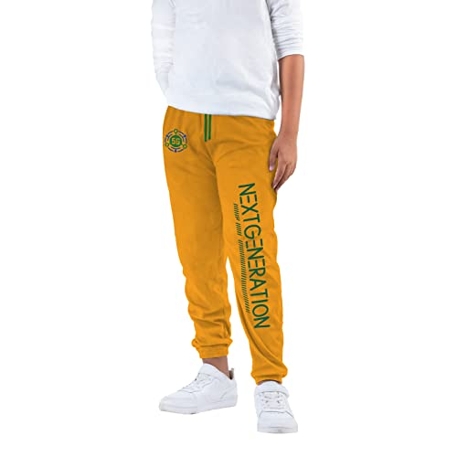 Image of KYDA KIDS Boy's Regular Fit Mid Rise 100% Cotton Track Pant - (Pack of 2)