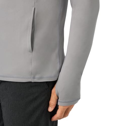 Men’s UPF50 Sun Protection Hoodie Jacket Long Sleeve Zip Up Comfort and Style - Image 4