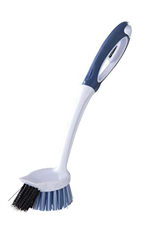 quickie dishwashing - Quickie Dishwashing Brush, Dish Brush for Cleaning Pots, Pans, Built-In Scraper