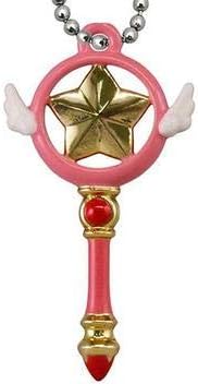 Cardcaptor Sakura Clear Card - Staff of Star Keychain
