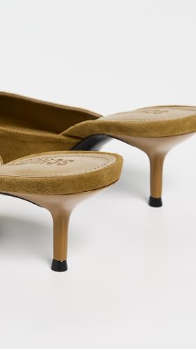 SCHUTZ Women's Julie Kitten Heel Mules4