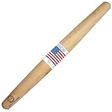 Sugar Maple French Style Rolling Pin - Tapered, Non-Stick, Ergonomic Design for Precision Baking, 18 Inches By Top Notch Kitchenware