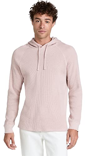 Vince Men's Mouline Thermal Hoodie