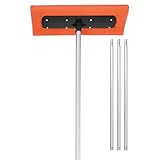 VEVOR Snow Roof Rake, 17.7 in Foam Blade, 7.3-18.4 ft Adjustable Roof Snow Scraper,...