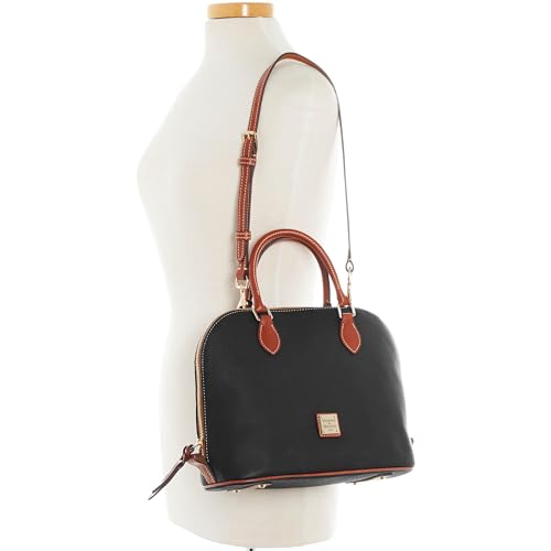 Sac à main Dooney & Bourke cartable bombé cuir grain galet chic - 5