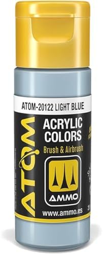 ATOM Acrylic Colors: Light Blue image 4