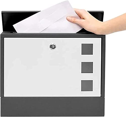Boîte à dons grande boîte aux lettres de dépôt avec système de verrouillage vertical