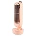 Luroze Standventilator, 220ML Wassertanks Befeuchtungsventilator Klein Tragbar für Büro für Zuhause(pink, Insect)